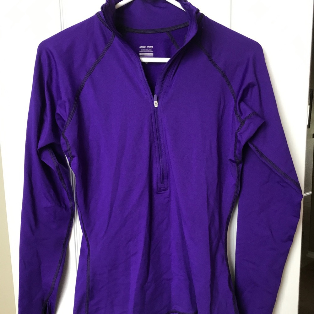 Nike Pro Dri fit fleece pullover M